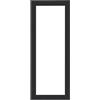 Dutch Frame Factory - Cornice 33x98 cm Grana Di Legno Nero - MDF | Vetro acrilico antiriflesso, Montaggio a parete, Adatta per foto, poster o puzzle, Made in Holland
