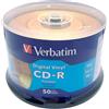 NONE Verbatim Golden Digital AZO Vinile CD-R Dischi CDR vuoti Disco CD 80min 700MB 52X 50 Pz/pacco