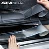 SEAMETAL Pellicola protettiva per portiera auto Protezione per bordi porta in fibra di carbonio 3D Adesivo opaco per protezione vernice per auto antigraffio resistente all'usura