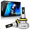 NOVSIGHT H4 LED H7 H11 H8 9006 HB4 H1 H3 HB3 H9 9007 H13 Lampadine per fari per auto Chip per lampade a LED 10000LM Fendinebbia automatici 6500K