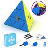 NONE Moyu New Weilong WRM Pyramid Puzzle Stickerless Speed Magnetic Cube MagLev Cubes Toy giocattoli magnetici educativi Twist Cubes