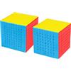 NONE MOYU Speedcube Meilong Cubo Magico Senza Adesivo 4x4 5x5 6x6 7x7 8x8 Velocità Puzzle Cubi Giocattoli Regalo