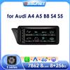 OSSURET Autoradio Android 12 per Audi A4 A5 B8 S4 S5 2009 -2016 Stereo Multimedia GPS Wireless Carplay Android Auto Intelligent player