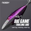 Noeby Trolling Minnow Richiamo di Pesca 12cm 32g Galleggiante 14cm 52g 16cm 73g Affondamento Wobbler Esca Artificiale Richiamo di Pesca in Acqua Salata