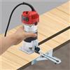 NONE Utensili elettrici per carpentiere con trimmer elettrico per la lavorazione del legno da 800 W 30000 giri/min