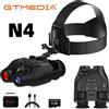 GTMEDIA Binocolo per Visione Notturna GTMEDIA N4, Occhiali a Infrarossi HD per Visione Notturna, Portata 300M, Uso Diurno/Notturno per Caccia, Foto e Video