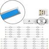 NONE Striscia di retroilluminazione a LED per 50LB550B 50LB580U 50LB582B 50LB6100 50LB626V 50LF580V 50LF6000 50LF652V 50LW760H 50LX320C 50LY751H