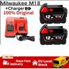 Batteria Milwaukee M18 18V 6.0Ah 9.0Ah 12.0Ah Batteria al litio sostitutiva per Milwaukee M18 48-11-1815 48-11-1850 2604-22 Batteria