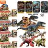 BLOKEES Jurassic World Jurassic Park Dinosauri TERRAVENTURE Scatola cieca Giocattoli Modello assemblato Action Figure Raccogliere giocattoli