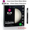 Knotolus Filtro UV B+W, Filtro Polarizzatore CPL B+W 49_52_55_58_62_67_72_77_82mm XS PRO MRC Nano Protettivo BW Ultra Sottile per Obiettivi Fotocamere SLR