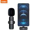basix Microfono Lavalier Wireless Mini per iPhone e Android, per Trasmissioni in Diretta, Gaming, Registrazioni Audio e Video, Microfono Portatile Wireless