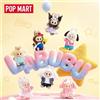 POP MART LABUBU THE MONSTERS X Sanrio Characters Series Bambola di Peluche in Vinile Blind Box Giocattolo Anime Action Figure Scatola Misteriosa a Sorpresa