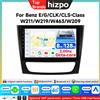 HIZPO Autoradio Android 9 Pollici con Carplay Wireless per Mercedes Benz Classe E W211 E200 E220 E300 E350 E240 E270 E280 Classe CLS W219 Stereo