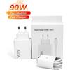 NONE Caricabatterie da Muro Turbo Rapido 90W 6A per Xiaomi 11 12 Lite 13T 14 Ultra Redmi Note 11T 12T 13 15Pro POCO F4 X5 con Cavo di Ricarica USB Type C