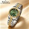 Addies Orologio di lusso di alta qualità Addies per donna, vetro zaffiro, acciaio inossidabile 316L, BGW9, orologio al quarzo da donna impermeabile fino a 50 m, luminoso