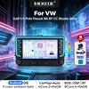 MEKEDE Autoradio MEKEDE Android 15 con CarPlay per VW Passat B6 B7 Golf 5 6 Skoda 2 YETI SEAT ALTED LEON, 4G WiFi BT Smart Fan Camera
