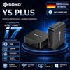 SOYO Y5 Plus Mini PC Processore Intel Core I7 di quarta generazione 8 GB di RAM 128 GB SSD Windows 11 PRO Bluetooth WIFI5 Display Mini Computer