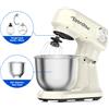 NONE Teendow SM-B03, robot da cucina con ciotola grande da 5 litri, 12 livelli di velocità regolabili, dotato di gancio per impastare, frusta e accessorio per montare, ideale per la preparazione di dolci e