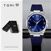 TOMI Orologio al Quarzo da Uomo TOMI Fashion Casual; Cinturino Regolabile in Plastica e Gomma; Orologio da Polso Analogico Impermeabile per Uomo; Uso Quotidiano