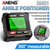 ANENG RN01 Inclinometro Digitale con Magnete Potente su 4 Lati, Misuratore d'Angolo 0.05 ° Misuratore di precisione per legno con schermo retroilluminato per livellamento di pendenze