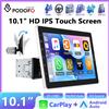 podofo Autoradio Podofo 1 Din con Schermo IPS da 10.1'', Lettore MP5, Bluetooth, Radio FM, CarPlay Wireless / Android Auto, Riproduzione Video Online