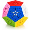 Sengso Megaminx 6x6, cubo di velocità, cubo puzzle dodecaedrico senza adesivi, rompicapo di elevata difficoltà per adulti e ragazzi appassionati di cubi.