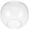 Gadpiparty Paralume in Vetro Globo Trasparente 5 Pollici Ricambio Paralume Per Lampada a Sospensione Sfera in Vetro Per Decorazione Interni Soggiorno Studio Caffetteria