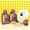 Kawasaki KX 450 F 2006 Set Olio Filtro Aria Candela Motul 7100 10w40