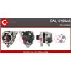 CASCO Alternatore con puleggia cinghia Poly-V CAL12103AS CASCO per OPEL VECTRA A