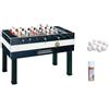 Garlando Offerta Deluxe Aste Rientranti Garlando Con Gettoniera + 50 Palline + Spray Lubrificante Aste - Offerta Pack 6/aa