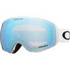 Oakley Flight Deck M - maschera da sci, Blue/White
