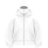 Generico Felpa con Cappuccio Uomo Invernale con Passamontagna da Uomo Casual Felpa | Hoodie cappuccio giacca corta cappello doppio coppia Cerniera Zip e Tasca Sweatshirt Giacca Antivento e Calda Autunno Inverno