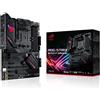 ASUS ROG STRIX B550-F GAMING, Scheda Madre AMD ATX, Slot DDR4, Nera | Socket AM4, DDR4, PCI 4.0, LAN Intel 2.5Gb, 2xM.2,ASUS Optimem II, USB 3.2 Gen 2, Aura Sync RGB