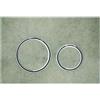 Geberit, Placca di comando Sigma21 115.884.JV.1, per risciacquo a 2 quantità, colore metallizzato cromato, cemento 115884JV1