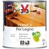 V33 Vernice per Legno Incolore Satinato 0,5L
