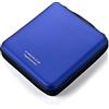 LIOVODE custodia cd, plastica rigida EVA porta dvd dischi per auto | porta cd, custodia per dvd, manichette antiscivolo, salvaspazio, guscio antiurto, chiusura con cerniera