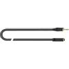 QUIK LOK - Cavo Prolunga Audio J35J35F Serie JUST 5 Metri Mini Jack 3,5 mm Maschio/Femmina TRS Stereo per Cuffie, Mixer, Smartphone, Hi-Fi