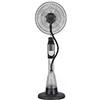 GMR Trading | Ventilatore Brio | Oscillante da Pavimento con Nebulizzatore Acqua, Serbatoio 2,5L, 3 Velocità, Telecomando, Anti-Zanzare, Esterni ed Interni, Volume Regolabile