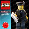 LEGO ⭐ LEGO Laureato Minifigure col065 Serie 5 8805 originale col05-1 Graduate