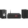 Taga Harmony + Triangle HTR-1500CD nero + Borea BR03 nero