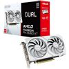 ASUS AMD Radeon Dual RX 9060 XT 16GB GDDR6 WHITE