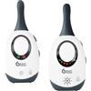 Babymoov baby monitor Simply Care (incl. 2 adattatori) - analogico, a bassa emissione di radiazioni, portata 300 m