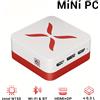Selius Mini PC - Computer desktop compatti - Computer silenziosi - PC a basso consumo energetico - Computer multimediali - 12 GB di RAM - 512 GB di SSD