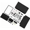 Merkloos Custodia completa per la riparazione - Sostituzione della scocca - Plastica resistente - Adatta per 3DS XL - Design leggero - Scocca per console