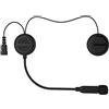 Dripio Auricolare Bluetooth per casco da moto, modello S1, audio HD, compatibile con 2 dispositivi contemporaneamente