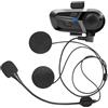 Dripio Auricolare Bluetooth per casco - Funzione vivavoce, musica, chiamate, autonomia della batteria: 15 ore