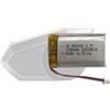 Dripio Batteria di ricambio 102540 per auricolare Bluetooth Sena 50S, 3,7 V, 1150 mAh