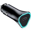 Dripio Caricabatterie USB-C da 20W, con supporto PD 3.0 e QC 3.0, compatto, colore nero
