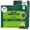 VAHDAM Te Verde Decaffeinato Himalaya | 100 Bustine Deteinate | Decaffeinato | Non miscelato, senza caffeina | Bustine piramidali | The verde dall'Himalaya