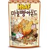 HBAF Mandorle Gusto Pane all'Aglio - Snack Coreano 120 g | Ricetta coreana originale - mandorle croccanti aromatizzate - formato da condividere